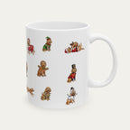 Goldendoodle Apricot Christmas Mug