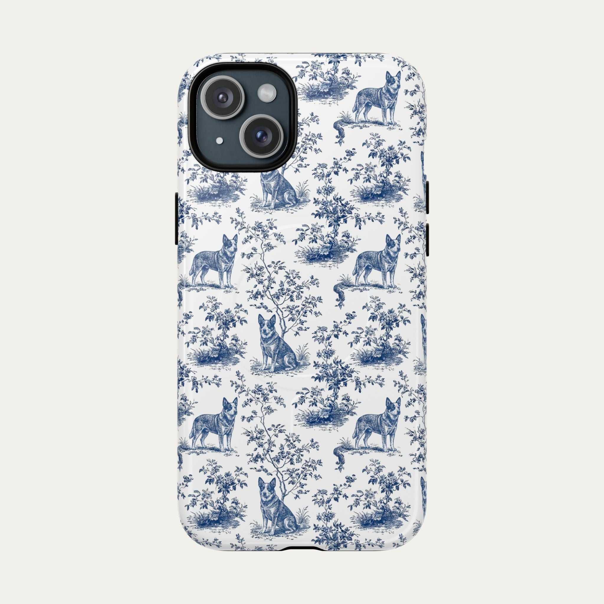 Australian Cattle Dog Blue Toile Phone case