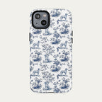 Dalmatian Blue Toile Phone case