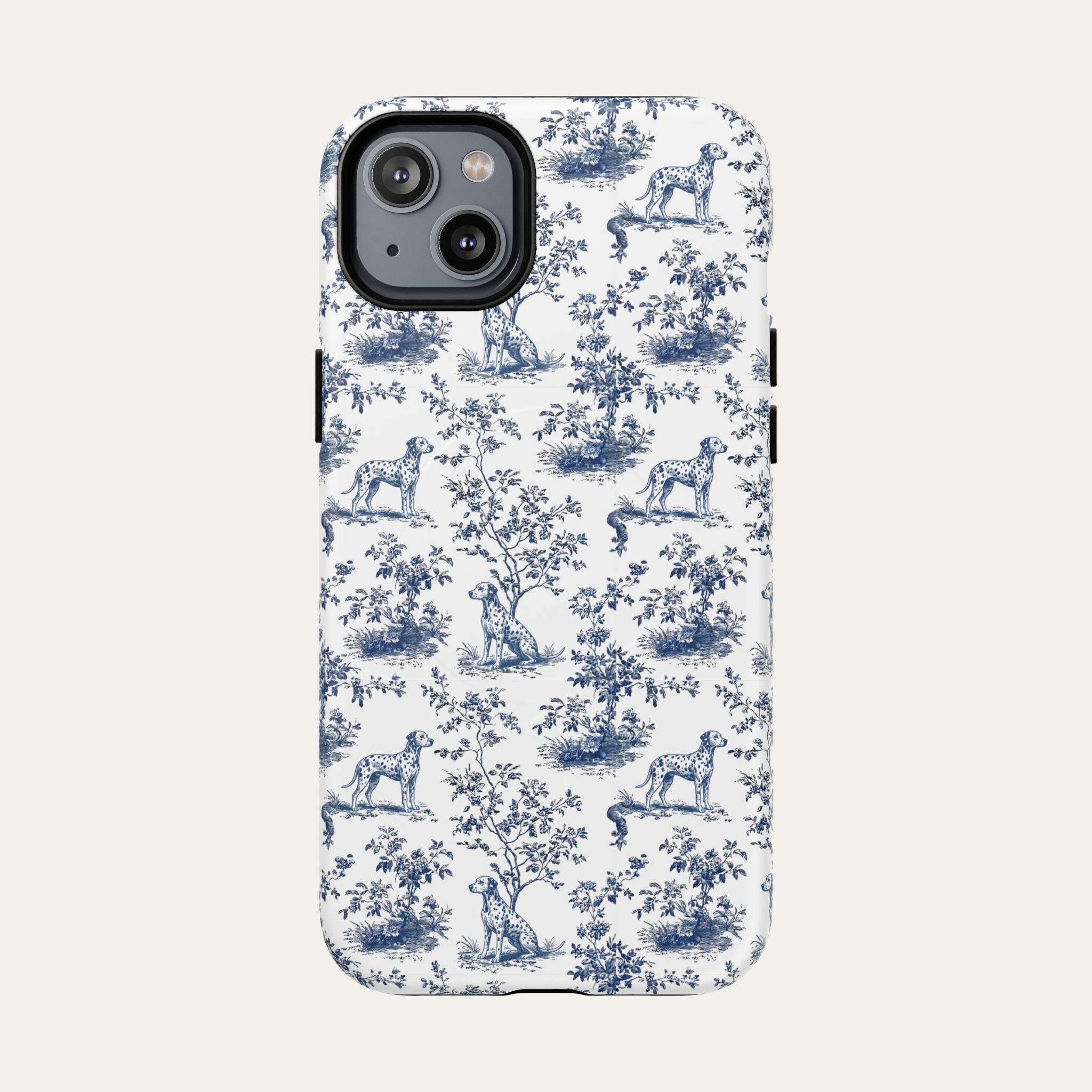 Dalmatian Blue Toile Phone case