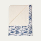 Cocker Spaniel  Toile De Jouy Fleece Blanket