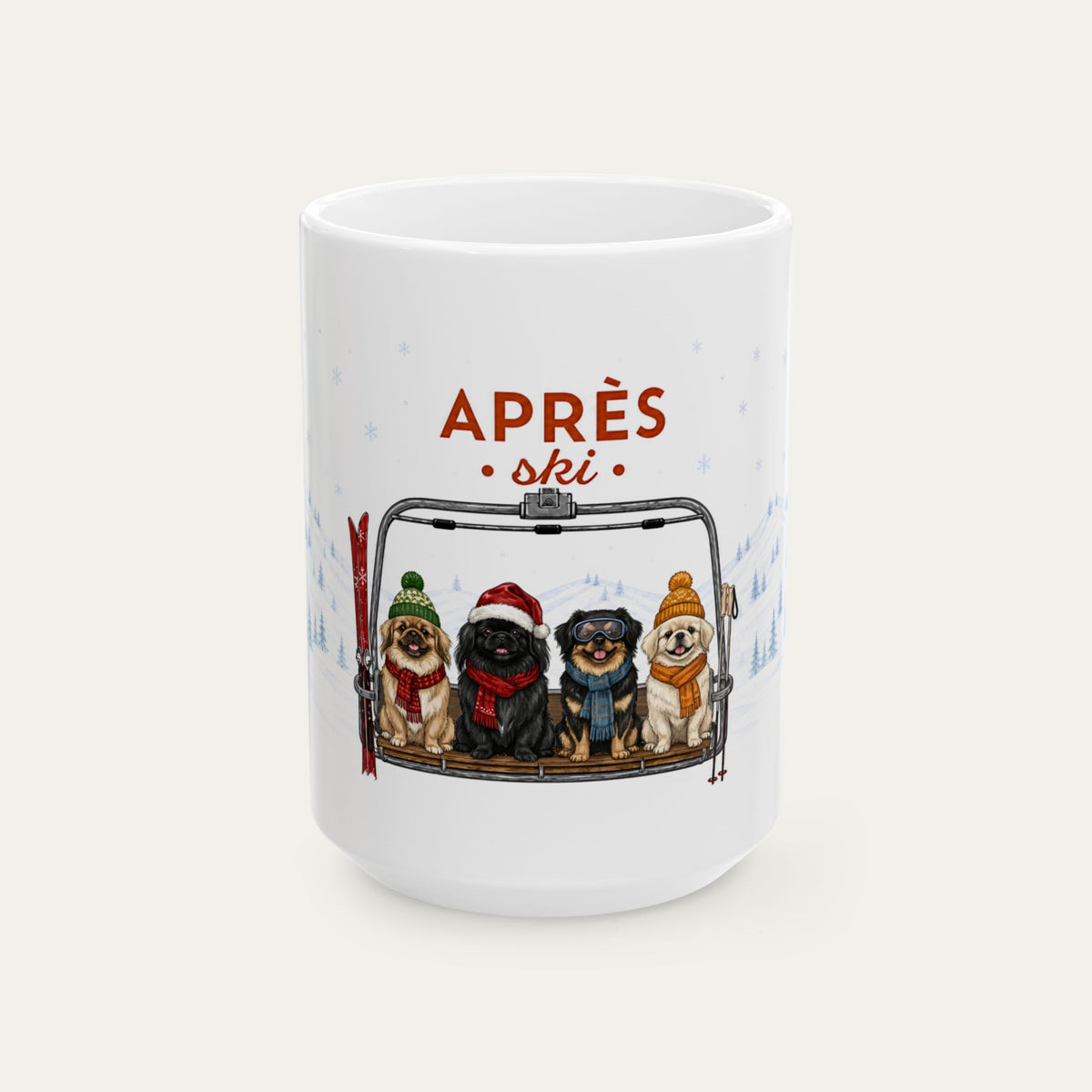 Pekingese  Aprés Ski Mug