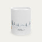 Custom Shiba Inu Sesame Christmas Santa Hat Mug