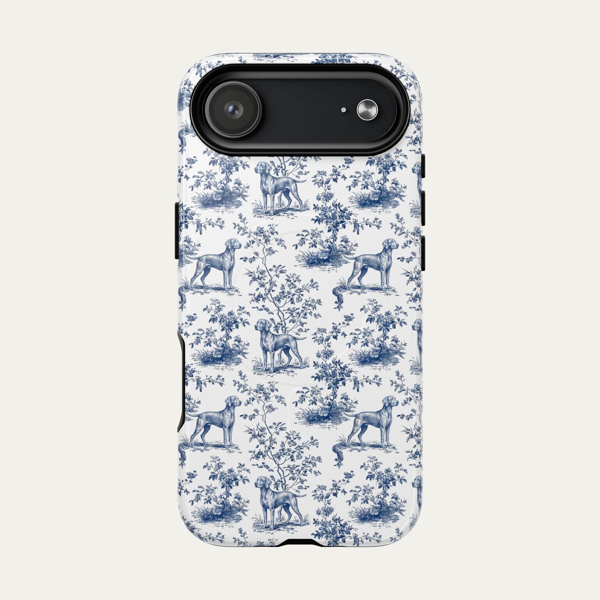 Weimaraner Blue Toile Phone case