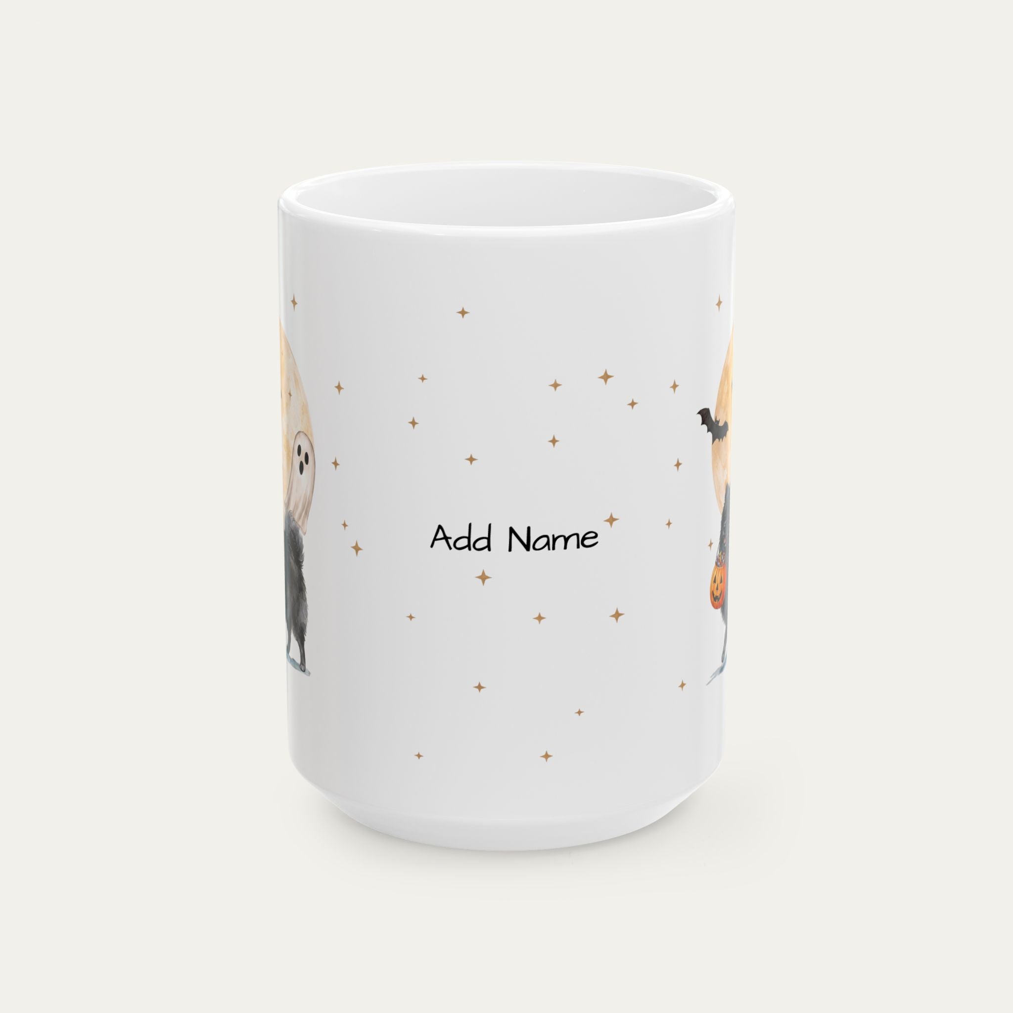 Custom Pomeranian 2 Halloween mug