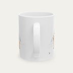 Custom Dachshund Longhaired Cream   Christmas Santa Hat Mug
