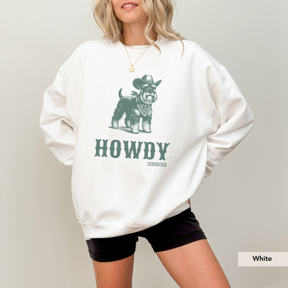 Howdy Schnauzer Sweatshirt