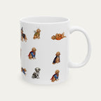 Goldendoodle Apricot Halloween mug