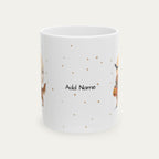 Custom Dachshund LH Brown Halloween mug