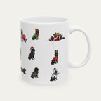 Newfoundland Black Christmas Mug