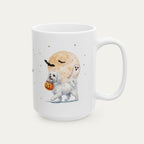 Custom Maltese Halloween mug