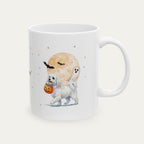 Custom Maltese Halloween mug