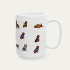 Goldendoodle Chocolate Halloween mug