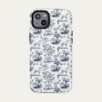 Sloughi Blue Toile Phone case
