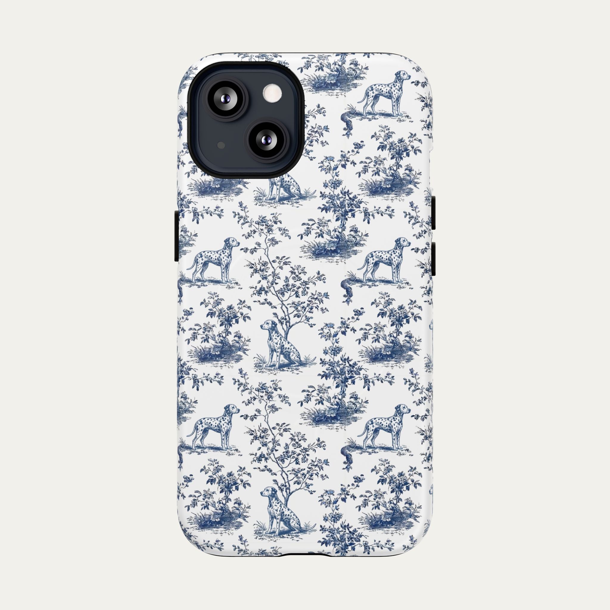 Dalmatian Blue Toile Phone case