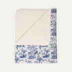 Ragdoll Cat Toile De Jouy Fleece Blanket