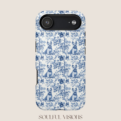 Scottish Terrier Toile De Jouy Magnetic Phone Case