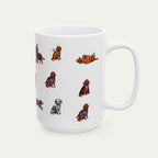 Irish Setter Halloween mug