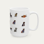 German Shorthaired Pointer Halloween mug
