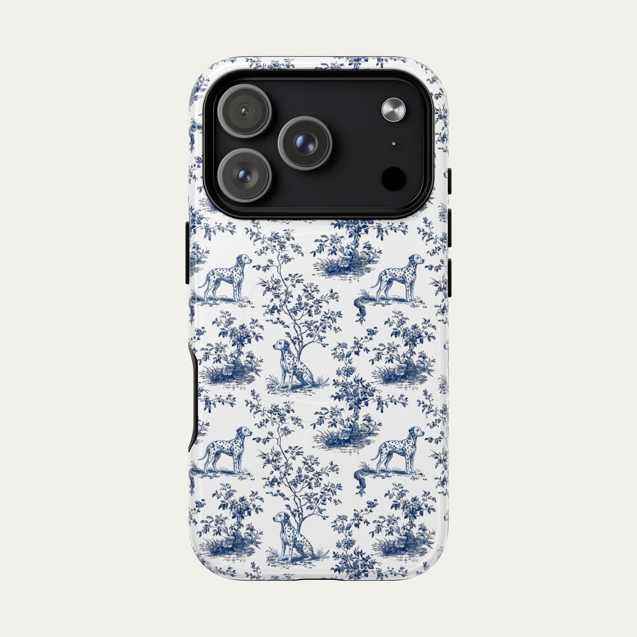 Dalmatian Blue Toile Phone case