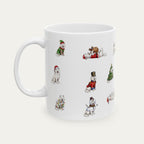 Samoyed Christmas Mug