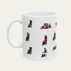 Rottweiler Christmas Mug