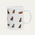 French Bulldog Fawn Halloween mug