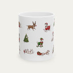 Bull Terrier Christmas Mug