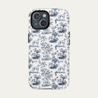 Sloughi Blue Toile Phone case