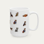 Australian shepherd Red tricolor Halloween mug