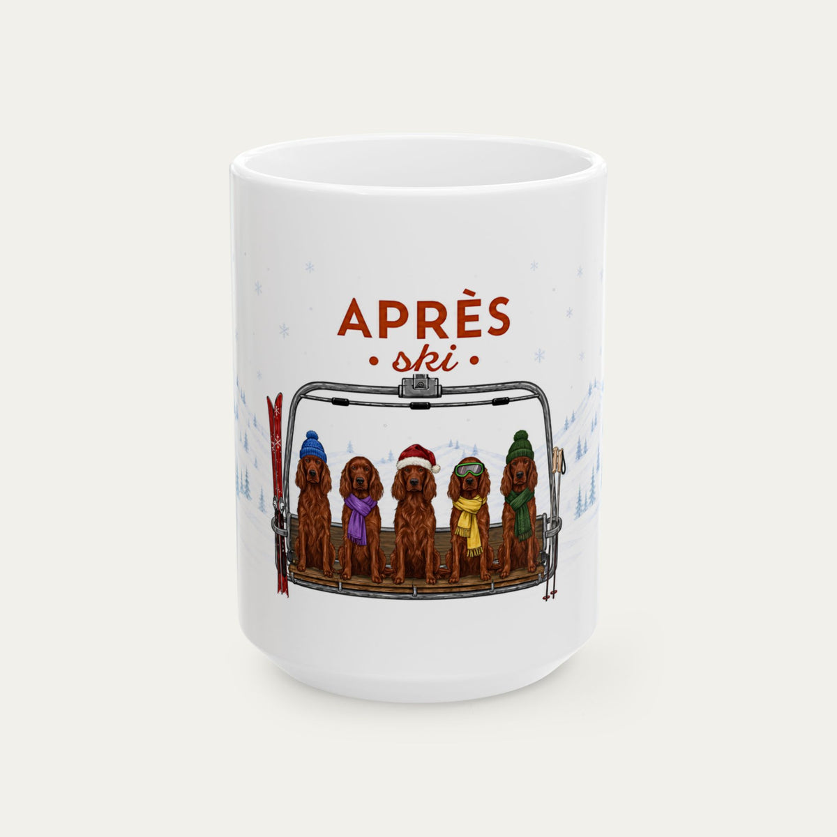 Irish Setter  Aprés Ski Mug