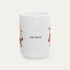 Custom Goldendoodle Apricot 2 Halloween mug
