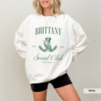 Brittany Spaniel Social Club Sweatshirt