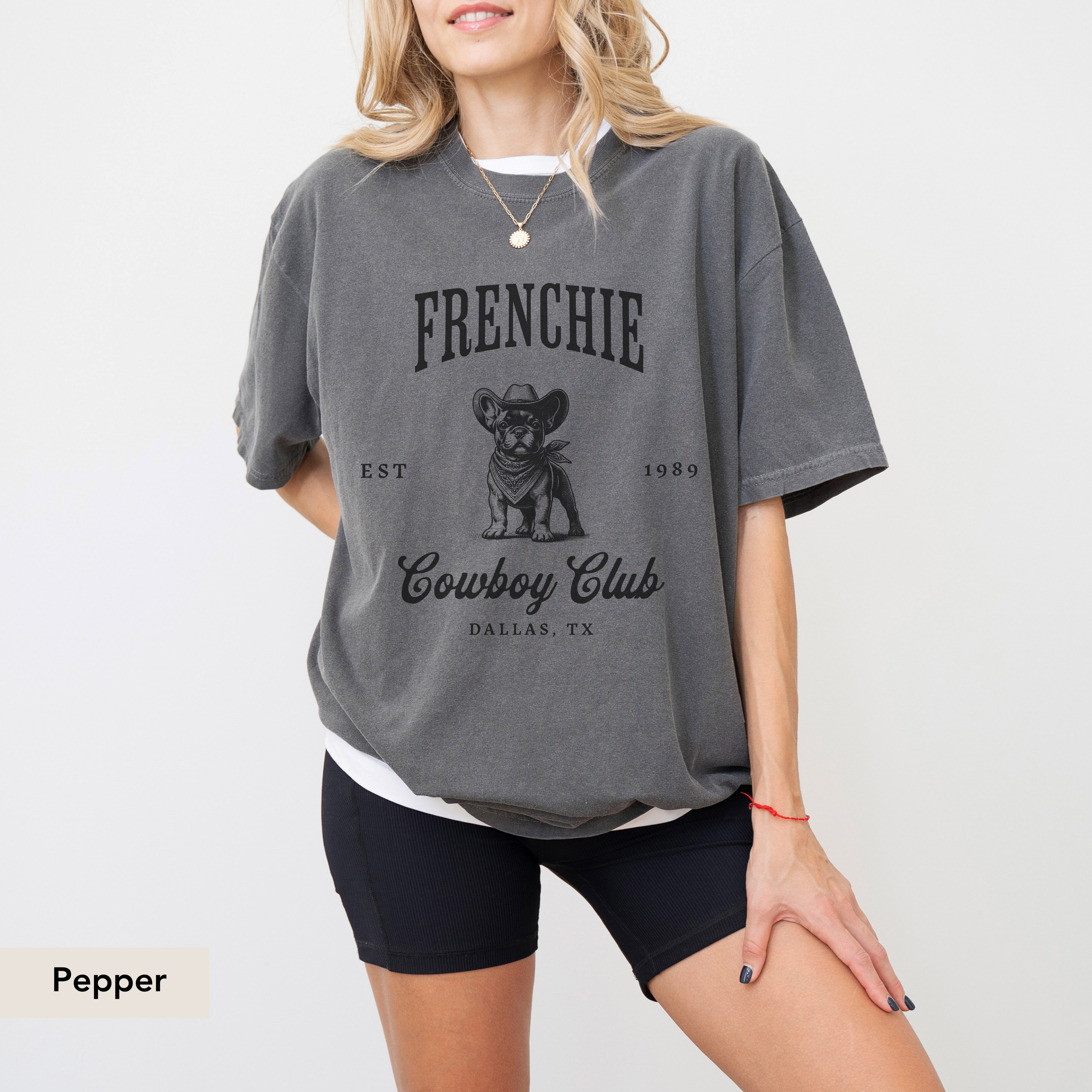 French Bulldog Cowboy Club Shirt