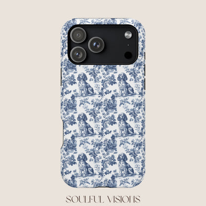 Boykin Spaniel Toile De Jouy Magnetic Phone Case