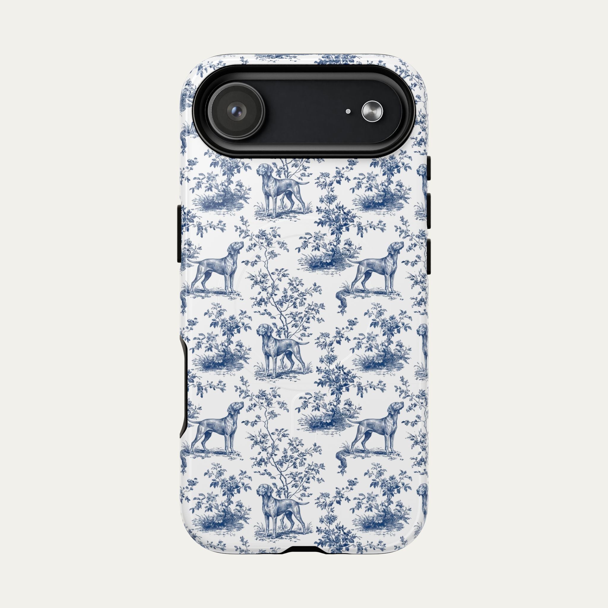 Vizsla Blue Toile Phone case
