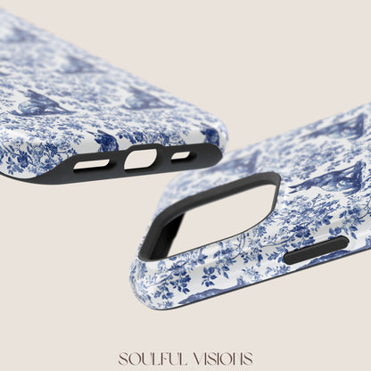 Belgian Malinois Toile De Jouy Magnetic Phone Case