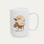 Custom Cavalier Spaniel Halloween mug