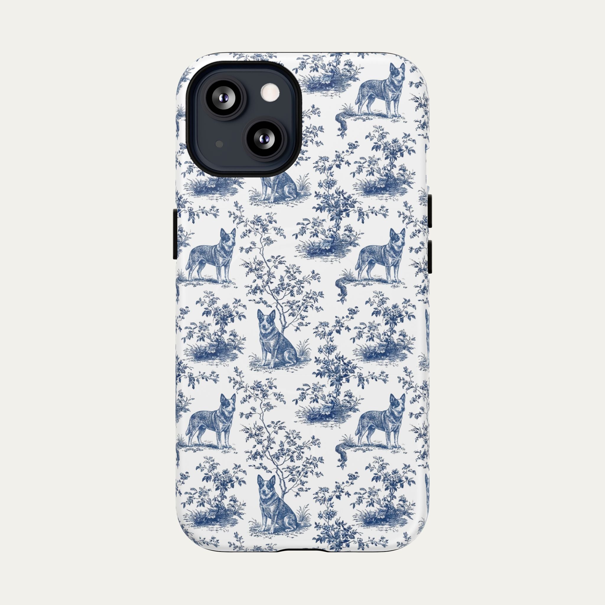 Australian Cattle Dog Blue Toile Phone case