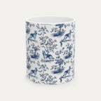 German Shepherd Blue Toile Mug