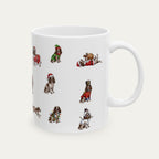 Cocker Spaniel Christmas Mug