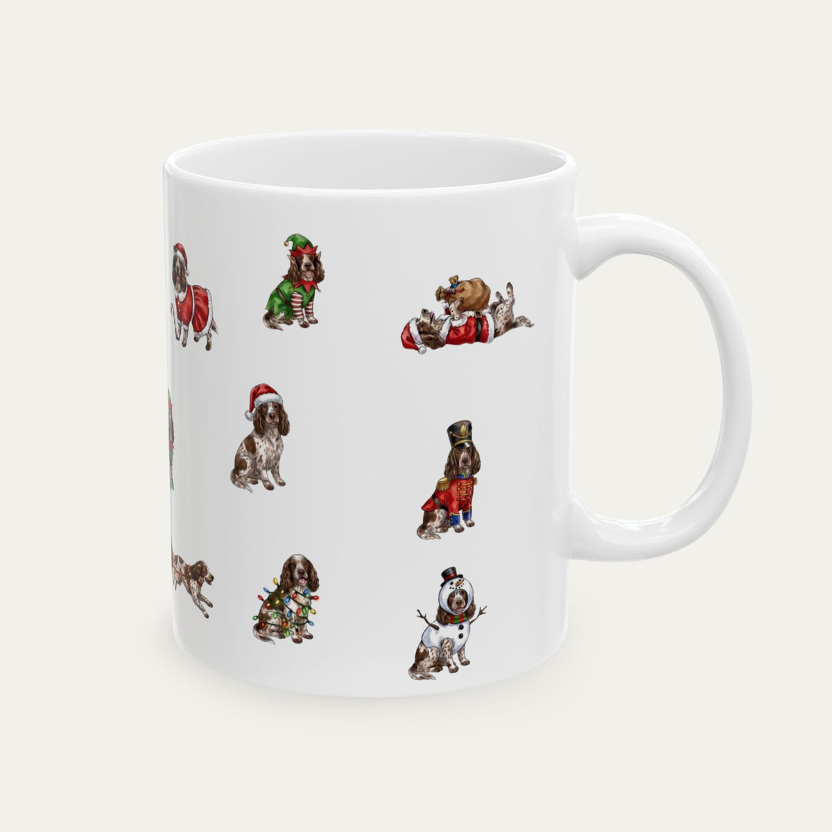 Cocker Spaniel Christmas Mug