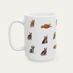 Australian Cattle Red Halloween mug