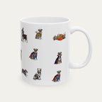 Schnauzer Halloween mug