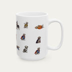 Weimaraner Halloween mug