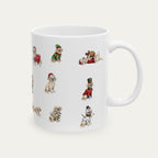 Pekingese Cream Christmas Mug