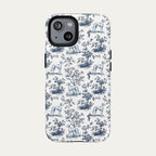 Sloughi Blue Toile Phone case
