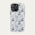 Sloughi Blue Toile Phone case