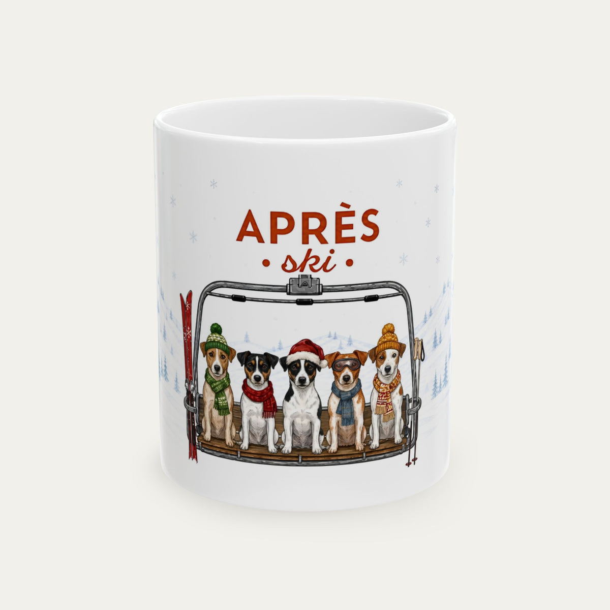 Jack Russel  Aprés Ski Mug