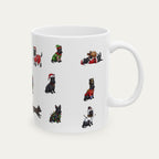 Scottish Terrier Christmas Mug